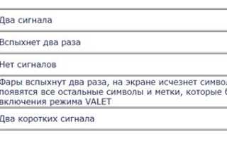 Как отключить режим валет на сигнализации шерхан магикар 5