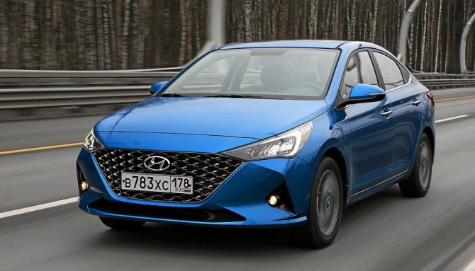 Лучший в В-классе Hyundai Solaris