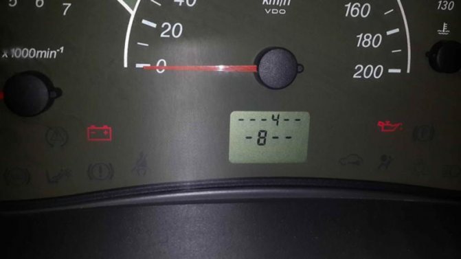 Ошибка 8 на Лада Приора