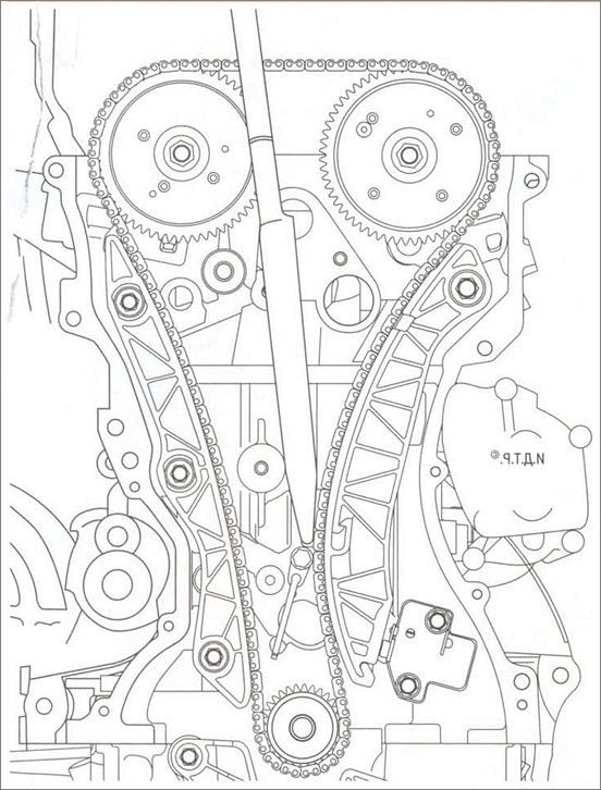 Цепь на Митсубиси Лансер 10: замена, когда менять