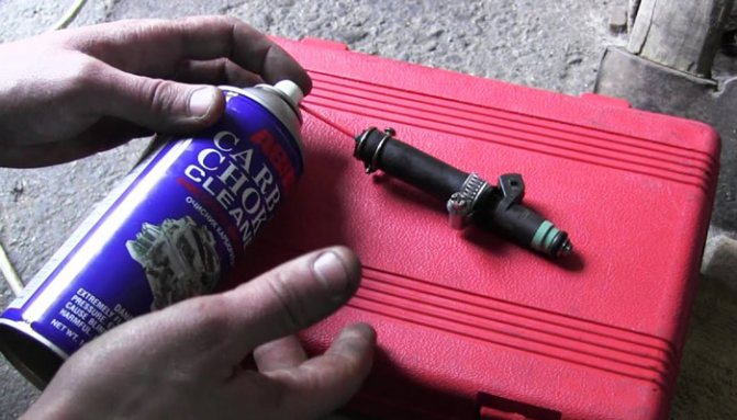 чистка форсунков