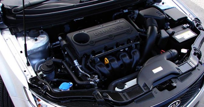 фото движка Киа Церато: где собирают Киа Церато