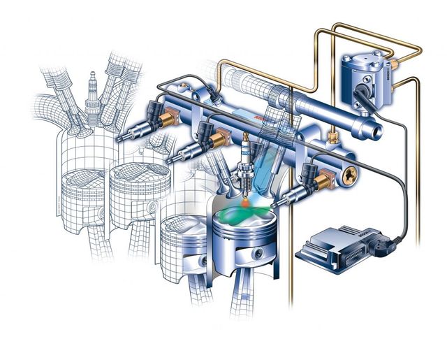 Инжекторный двигатель