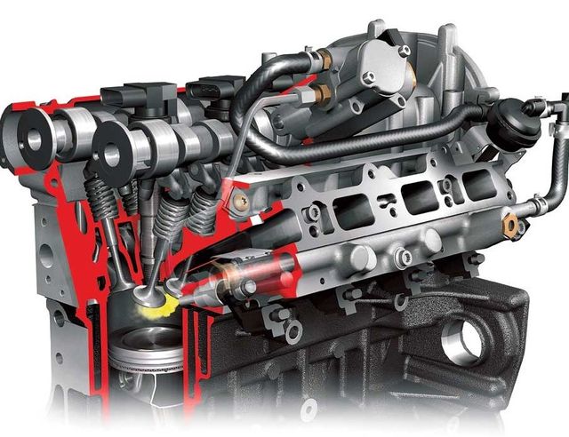 Инжекторный двигатель