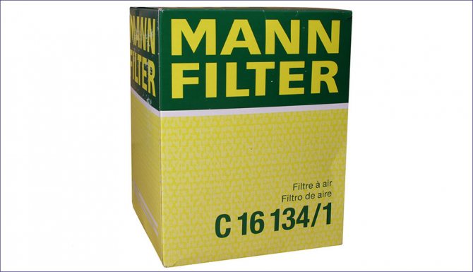 Масляной фильтр от Mann