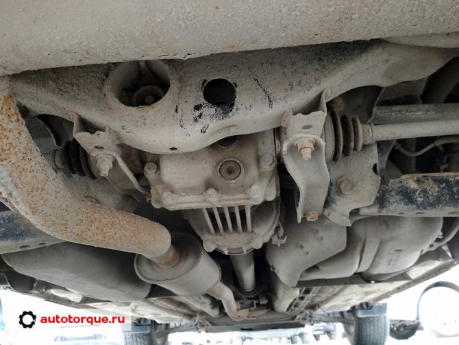 nissan x-trail t32 задний редуктор