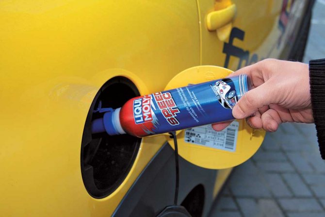 Присадка в бензин для промывки форсунок