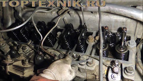Регулировка зазоров КамАЗ