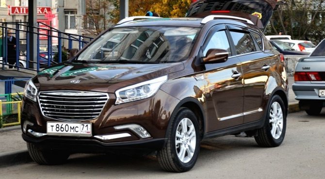 Новый кроссовер до 1 миллиона Hawtai Laville