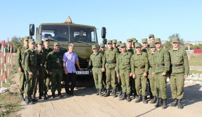 Обучение на права от военкомата